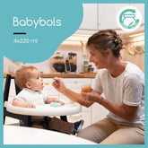 Babymoov - Glass Babybols Food Storage Set 4x220ml - Mari Kali Stores Cyprus